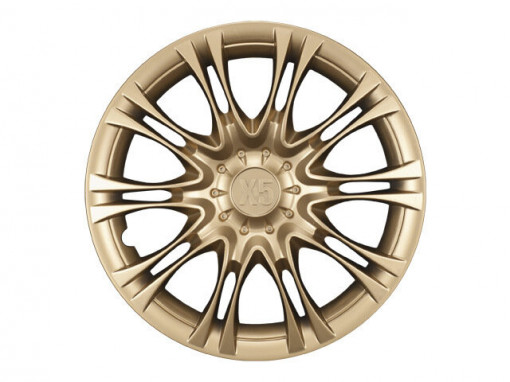 Колпак колеса R13 "X5" (к-т 2 шт) золото