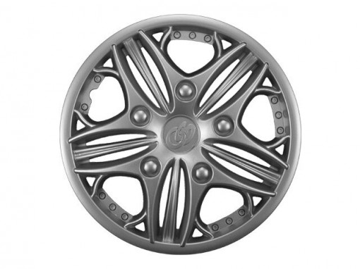 Колпак колеса R14 "Оскар" (к-т 2 шт)  серебро