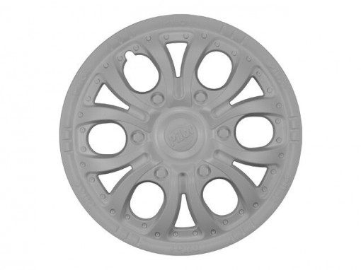 Колпак колеса R14 "Пилот " (к-т 2 шт) белый глянец