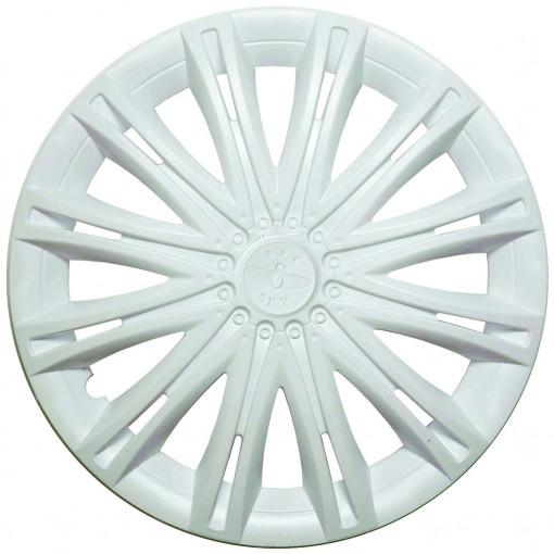 Колпак колеса R13 "СКАЙ" (к-т 2 шт)  белый глянец
