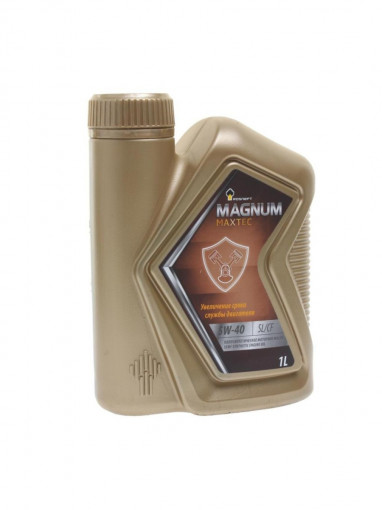 Масло моторное Роснефть Magnum Maxtec  5W-40 SL/CF п/синтетика  1 л