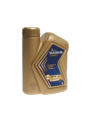 Масло моторное Роснефть Magnum Ultratec 5W-40 SN/CF синтетика 1 л