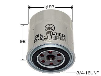 Фильтр масляный NISSAN, DAIHATSU, FORD, VW