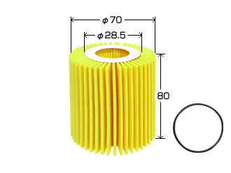 Фильтр масляный TOYOTA LC200, TUNDRA, LEXUS LX 570 (2007-), Avensis, Corolla, RAV 4, Auris, Verso, FJ Cruiser, LEXUS GS, LS, IS