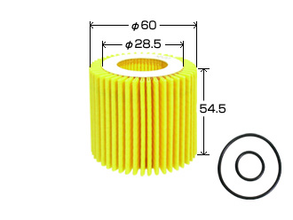 Фильтр масляный VIC TOYOTA, NISSAN