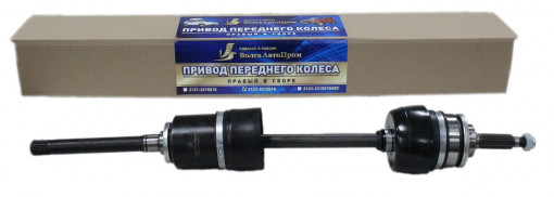 Привод ВАЗ-21213 НИВА, Chevrolet Niva правый СБ (24 шлица) а/м без ABS ф/уп.