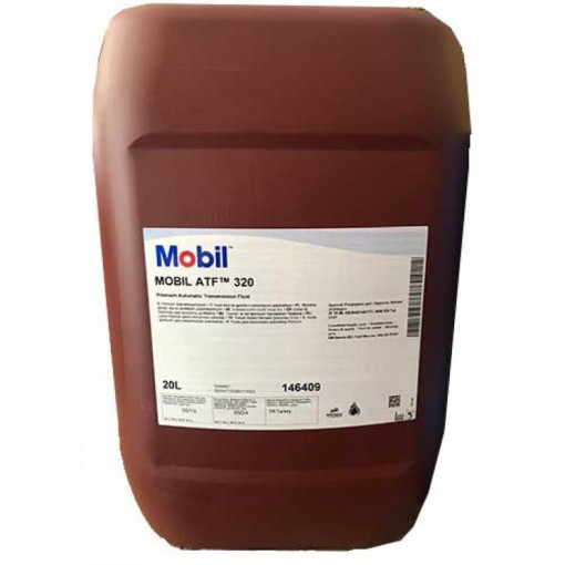 Масло трансмиссионное Mobil ATF 320 Dexron III 20 л (для АКПП)
