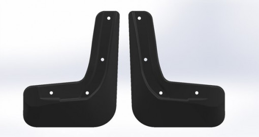 Брызговик колеса TOYOTA Camry XV50 (2015-2017) заднего (к-т 2 шт)