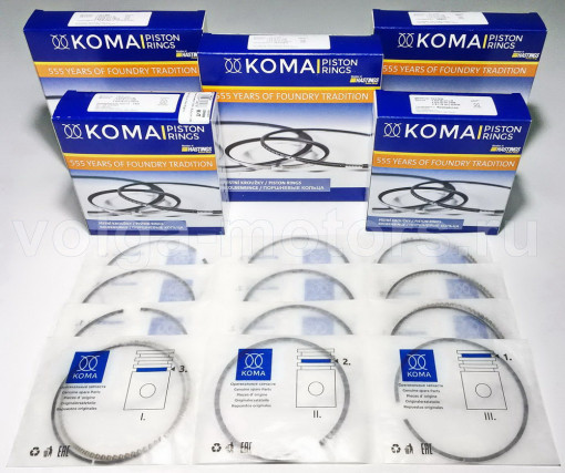 Кольца поршневые "KOMA" (BUZULUK) 100,0