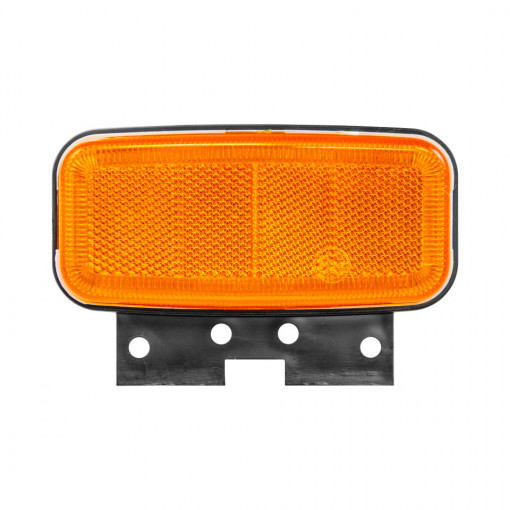 Фонарь габаритный универсальный желтый с кронштейном