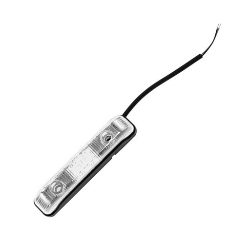 Фонарь габаритный универсальный белый LED 24В