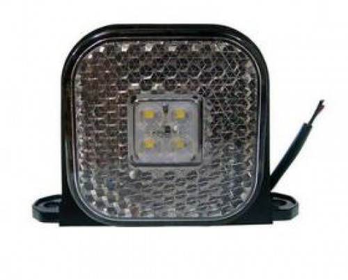 Фонарь габаритный универсальный белый LED