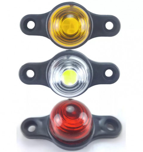 Фонарь габаритный универсальный белый 12/24В