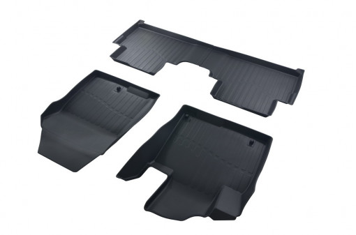 Коврики пола Hyundai Santa Fe IV (2018-) 3D LUX (к-т 4 шт)