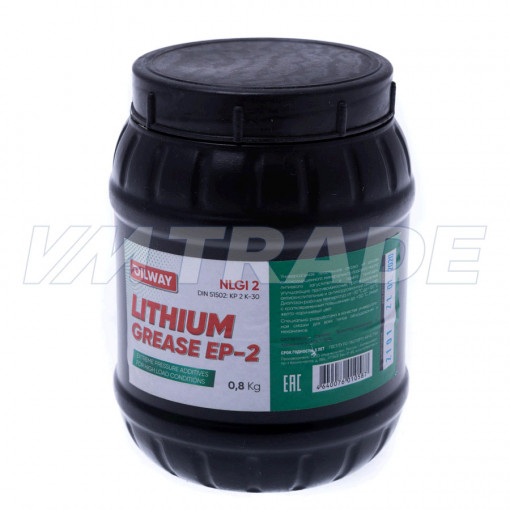 Смазка пластичная OILWAY Grease EP-2 литиевая желтая  0,8 кг