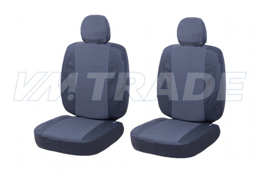 Чехлы сидений LADA Largus 2 мест, экокожа-жаккард