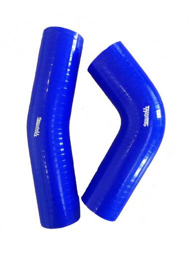 Патрубки радиатора К..З-65115 (к-т 2 шт.) силикон армированные