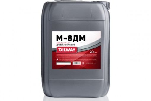 Масло моторное OILWAY М-8ДМ Турбо Дизель SAE 20 API CD (зимнее) 20 л