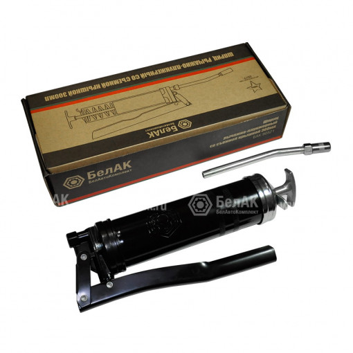 Шприц нагнетательный рычажно-плунжерный V= 300 см/куб со съемной задней крышкой