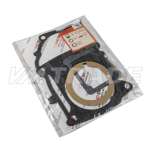 Комплект прокладок КПП Волга, Газель, Соболь  5-ступ. (паронит 0,6 мм) ПРОФ