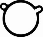 Прокладка крышки РК ВАЗ-2121 НИВА (переднего подшипника ведущего вала)