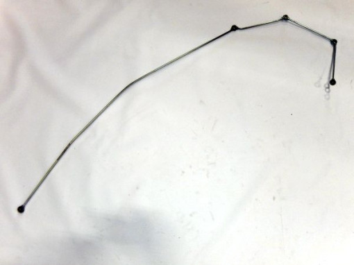 Трубка топливная дренажная форсунок К..З ЕВРО левая