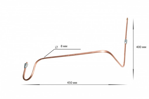 Трубка ПГУ К..З длинная (медная)