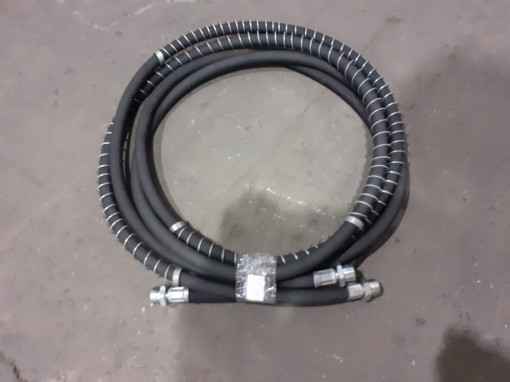 Шланг тормозной К..З прицепа 2,5 м (в пружине) ш М22 + ш М22