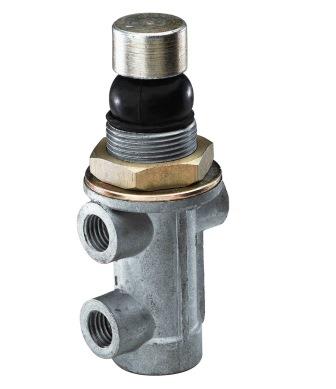 Кран тормозной К..З, МАЗ аварийного растормаживания