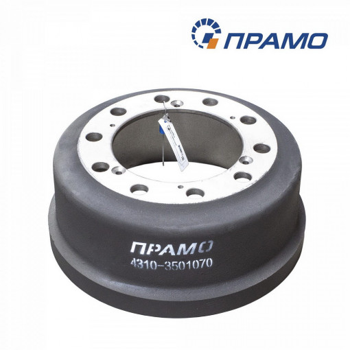 Барабан тормозной К..З-4310, 4326, 43101, 43114, 43118, 43501 (4х4), 53501 (6х6), 53504 (6х6), 6450 8х8, 63501 (8х8), 43261 (Евро-1, 2)