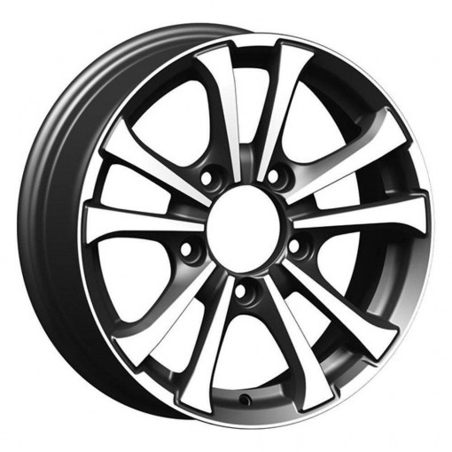 Диск колеса литой R16х6.5J, PCD 5x139.7, ET40, DIA98,5 "ТУНДРА" алмаз LADA Niva Urban