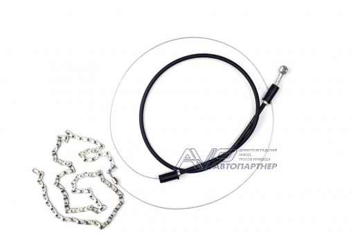 Трос шторки радиатора МАЗ (длина 1975 мм)