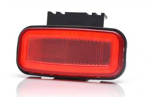 Фонарь габаритный универсальный красный неон 24В