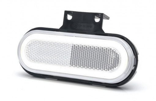 Фонарь габаритный универсальный белый неон 24V