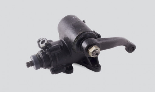 Механизм рулевого управления УАЗ Хантер с ГУР под шлиц  (с сошкой)