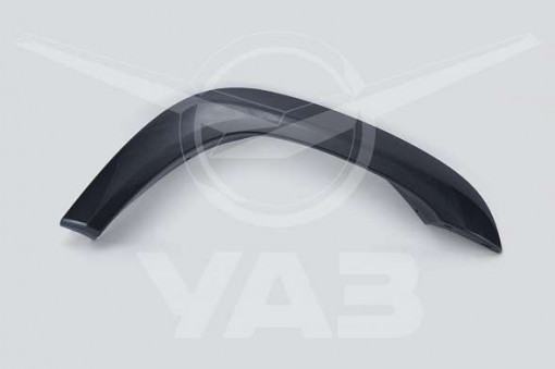 Молдинг крыла УАЗ Патриот с 2016 г.в. заднего левый (черный металлик)