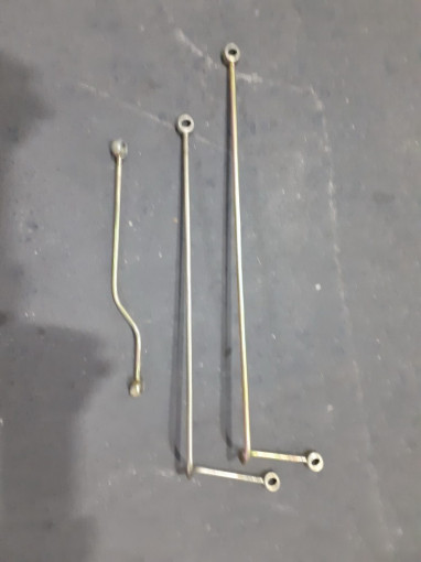 Трубка воздухопровод ЯМЗ КПП-238А,-Б комплект 3шт. (стандарт)