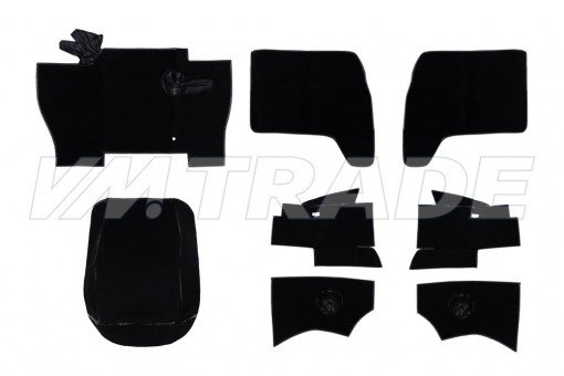 Обивка кабины УАЗ-452 буханка (к-т 8 деталей) жёсткий ковролин