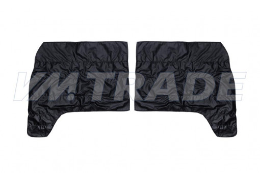 Обивка двери УАЗ-452 (к-т 2 шт) кабины, в/кожа + ватин (Эконом)