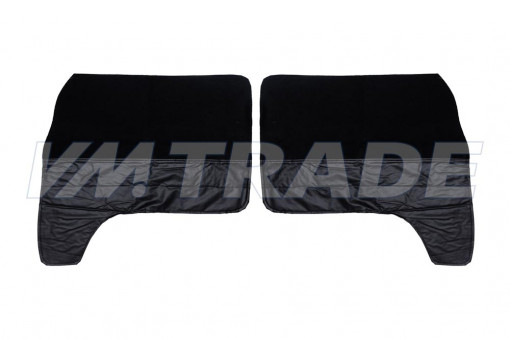 Обивка двери УАЗ-452 (к-т 2 шт) кабины, комбинированная, в/кожа + ковролин + ватин