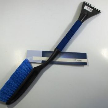 Щетка для снега и льда со скребком "CARTRONIC" 58 см с мягкой ручкой