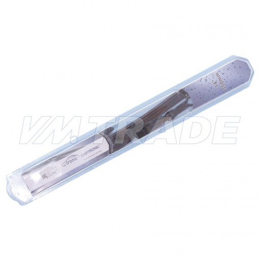 Щетка стеклоочистителя CARTRONIC бескаркасная 350мм + набор адаптеров