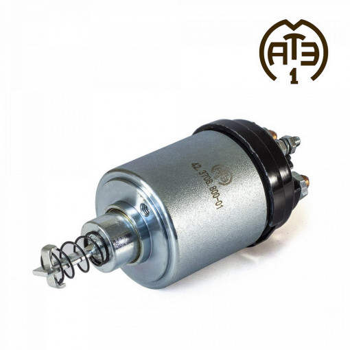 Реле втягивающее стартера Волга, Газель, УАЗ малого 402 (стартер 42.3708, 421.3708-01, 421.3708-10)