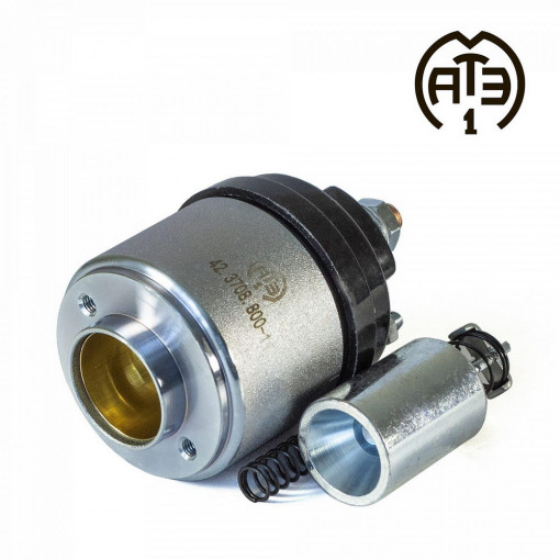 Реле втягивающее стартера Волга, Газель, УАЗ малого 406 (стартер 42.3708-11, 422.3708-01)