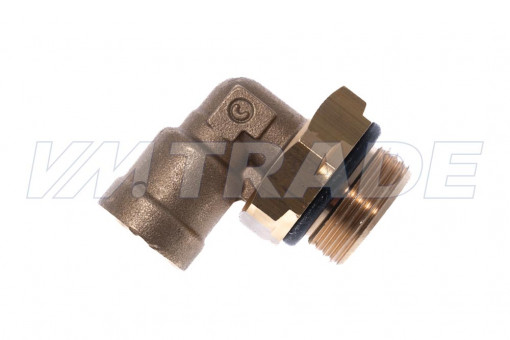 Фитинг латунный угловой D=10 М22х1,5 ПАЗ