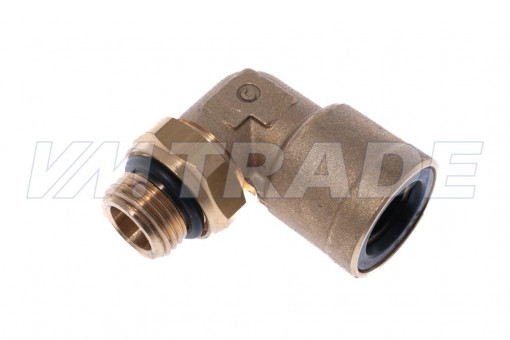 Фитинг латунный угловой D=15 М16х1,5 ПАЗ