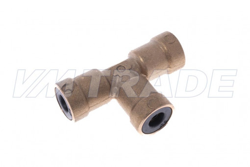 Фитинг латунный тройник D=6х6х6 цанговый