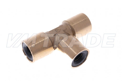 Фитинг латунный тройник D=10х10х10 цанговый