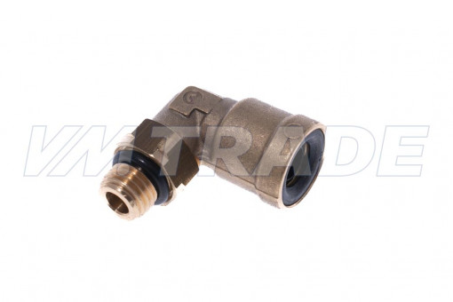 Фитинг латунный угловой D=12 М12х1,5 ПАЗ