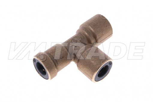 Фитинг латунный тройник D=8х8х8 цанговый